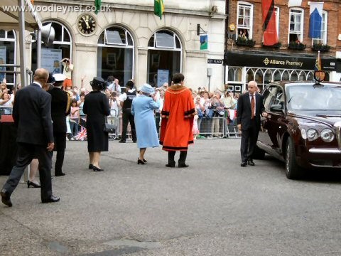 Queen Visits Romsey 2007