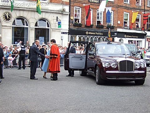 Queen Visits Romsey 2007