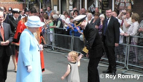 Queen Visits Romsey 2007