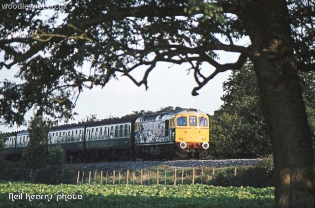 Crampmoor train 1980