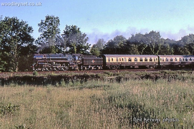 Crampmoor steam train